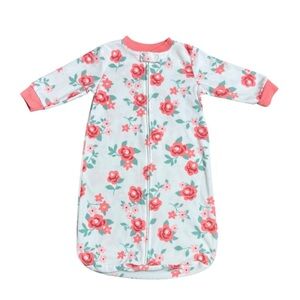 Carter's Baby Floral Fleece Sleep Sack Size 0-9 Months